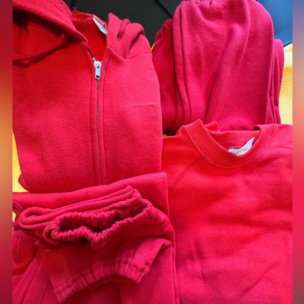 NEW ENTIRE SET Basset-Walker Hoodie Sweatshirt Sweatpants + Oakbrook Pants BONUS